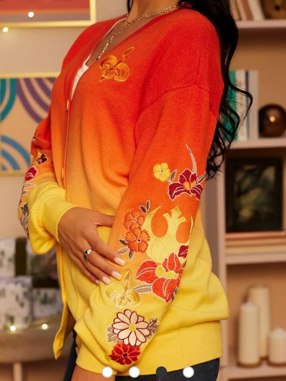 Rare NWT Her Universe Star Wars Padme Amidala Ombre Cardigan - Picture 4 of 12